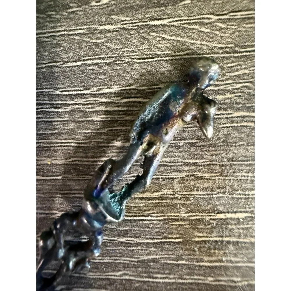 Vintage Shell Bowl Figural Spoon – Cherub Design